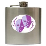 Comedy & Tragedy Of Chronic Pain Hip Flask