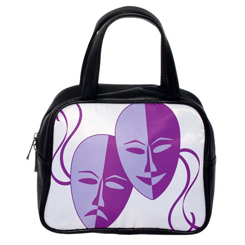 Comedy & Tragedy Of Chronic Pain Classic Handbag (One Side) from UrbanLoad.com Front