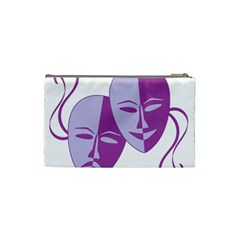 Comedy & Tragedy Of Chronic Pain Cosmetic Bag (Small) from UrbanLoad.com Back
