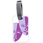 Comedy & Tragedy Of Chronic Pain Luggage Tag (One Side)