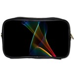 Abstract Rainbow Lily, Colorful Mystical Flower  Travel Toiletry Bag (One Side)