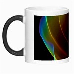 Liquid Rainbow, Abstract Wave Of Cosmic Energy  Morph Mug