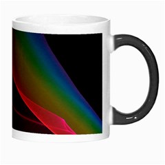 Liquid Rainbow, Abstract Wave Of Cosmic Energy  Morph Mug from UrbanLoad.com Right