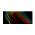 Liquid Rainbow, Abstract Wave Of Cosmic Energy  Hand Towel