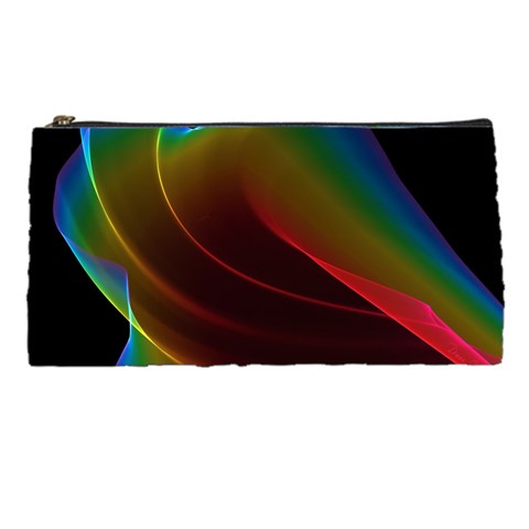 Liquid Rainbow, Abstract Wave Of Cosmic Energy  Pencil Case from UrbanLoad.com Front