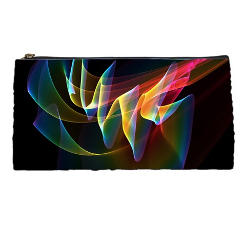 Northern Lights, Abstract Rainbow Aurora Pencil Case from UrbanLoad.com Front