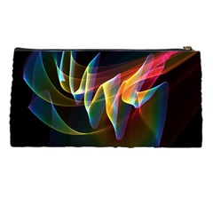 Northern Lights, Abstract Rainbow Aurora Pencil Case from UrbanLoad.com Back