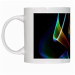 Crystal Rainbow, Abstract Winds Of Love  White Coffee Mug
