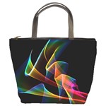 Crystal Rainbow, Abstract Winds Of Love  Bucket Handbag