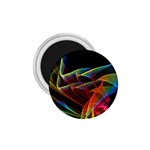 Dancing Northern Lights, Abstract Summer Sky  1.75  Button Magnet