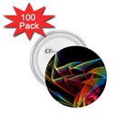 Dancing Northern Lights, Abstract Summer Sky  1.75  Button (100 pack)