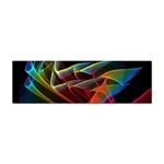 Dancing Northern Lights, Abstract Summer Sky  Bumper Sticker 10 Pack