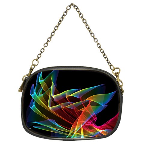 Dancing Northern Lights, Abstract Summer Sky  Chain Purse (One Side) from UrbanLoad.com Front