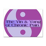 Yin & Yang Of Chronic Pain A4 Sticker 10 Pack