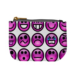 Chronic Pain Emoticons Coin Change Purse from UrbanLoad.com Front