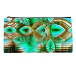 Spring Leaves, Abstract Crystal Flower Garden Pencil Case