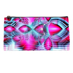 Ruby Red Crystal Palace, Abstract Jewels Pencil Case from UrbanLoad.com Front