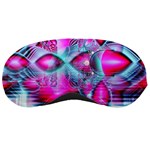 Ruby Red Crystal Palace, Abstract Jewels Sleeping Mask