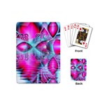 Ruby Red Crystal Palace, Abstract Jewels Playing Cards (Mini)