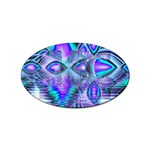 Peacock Crystal Palace Of Dreams, Abstract Sticker 100 Pack (Oval)