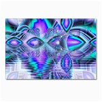 Peacock Crystal Palace Of Dreams, Abstract Postcard 4 x 6  (10 Pack)