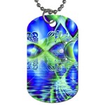 Irish Dream Under Abstract Cobalt Blue Skies Dog Tag (One Sided)