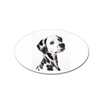 dalmation Sticker Oval (100 pack)