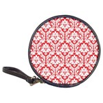 White On Red Damask CD Wallet