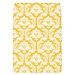 White On Sunny Yellow Damask Removable Flap Cover (Small)