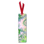 Rose Apple Green Dreams, Abstract Water Garden Small Bookmark