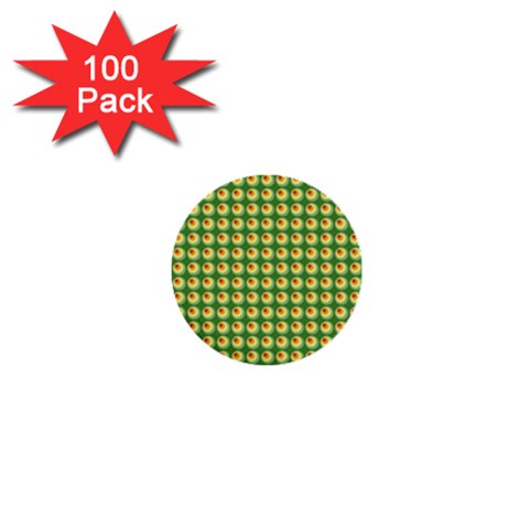 Retro 1  Mini Button (100 pack) from UrbanLoad.com Front