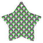 Retro Star Ornament (Two Sides)