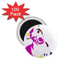 Untitled 3 Colour 1.75  Button Magnet (100 pack)
