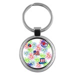 Patriot Fireworks Key Chain (Round)