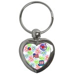 Patriot Fireworks Key Chain (Heart)