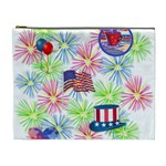Patriot Fireworks Cosmetic Bag (XL)