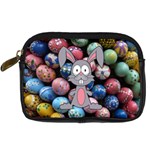 Easter Egg Bunny Treasure Digital Camera Leather Case