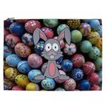 Easter Egg Bunny Treasure Cosmetic Bag (XXL)