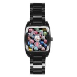 Easter Egg Bunny Treasure Stainless Steel Barrel Watch