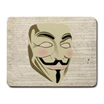 We The Anonymous People Small Mouse Pad (Rectangle)