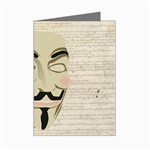 We The Anonymous People Mini Greeting Card (8 Pack)