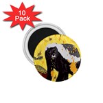 Honeybadgersnack 1.75  Button Magnet (10 pack)
