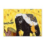 Honeybadgersnack A4 Sticker 100 Pack