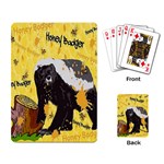 Honeybadgersnack Playing Cards Single Design