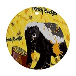 Honeybadgersnack Round Ornament (Two Sides)
