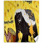 Honeybadgersnack Canvas 8  x 10  (Unframed)
