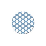 Blue Polkadot Golf Ball Marker 4 Pack