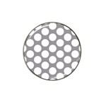 Grey Polkadot Golf Ball Marker (for Hat Clip)