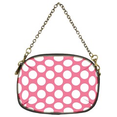 Pink Polkadot Chain Purse (Two Sided)  from UrbanLoad.com Back