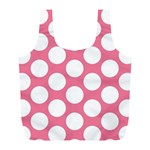 Pink Polkadot Reusable Bag (L)